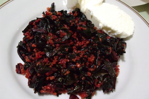 Pancar Yaprağı Kavurması Tarifi ve Malzemeleri